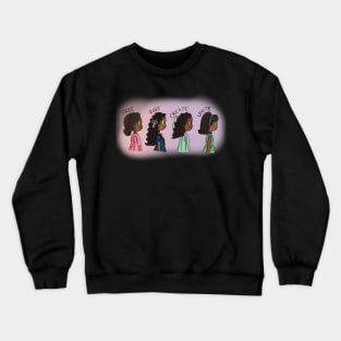 Black History Month Historical Girls Crewneck Sweatshirt